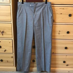 Christian Dior Monsieur Gray and White Trousers Size Extra Large